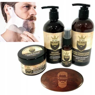 By My Beard zestaw do pielęgnacji brody + Grzebień - Kosmetyki i akcesoria do pielęgnacji brody - miniaturka - grafika 3
