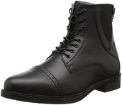 Akcesoria jeździeckie - HKM mężczyzn dźodhpur London, z elastycznym zastosowania i zamkiem błyskawicznym, czarny, 35 UE 552137 - miniaturka - grafika 1