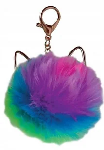 Stnux Brelok Pompon Kot z uszami - Breloczki dla dzieci - miniaturka - grafika 4