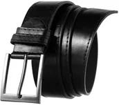 Paski - Cavaldi 4U Lumarko Klasyczny, Uniwersalny Pasek Ze Skóry Ekologicznej Unisex BOM-PS1 BLACK Rov - miniaturka - grafika 1