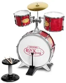 Instrumenty muzyczne dla dzieci - Bontempi jd5210  Bontempi perkusja stołek z, 4-częściowy, duża - miniaturka - grafika 1