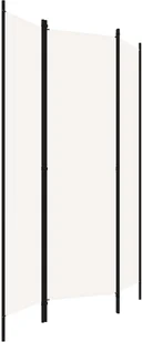 vidaXL Parawan 3-panelowy, biały, 150 x 180 cm vidaXL - Parawany - miniaturka - grafika 3