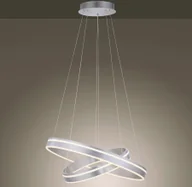 Systemy inteligentnych domów - Paul Neuhaus Inteligentna lampa wisząca stalowa 2-punktowa z pilotem - Ronith - miniaturka - grafika 1