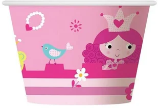 GO Pucharki kubeczki do lodów Księżniczka - 6 szt. PF-KLKSI - Urodziny dziecka - miniaturka - grafika 2