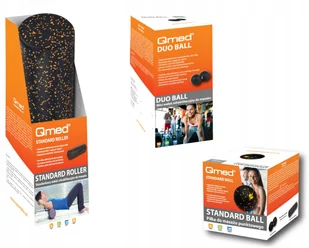 Wałek ćwiczenia masaż treningu 120kg Roler 45cm - Akcesoria do masażu - miniaturka - grafika 6