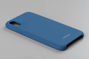 moVear Etui silikon iPhone Xs moVear silkyCase Szafirowy Niebieski A0IXSCSC0SHCSH - Etui i futerały do telefonów - miniaturka - grafika 9