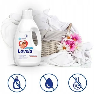 Lovela Zestaw mleczek do prania Baby 4x1,45 l do bieli i koloru - Środki do prania - miniaturka - grafika 7