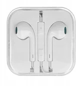 Słuchawki - Uniwersalne Słuchawki Douszne Mega Bass Minijack Białe - miniaturka - grafika 1