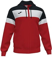 Kurtki i kamizelki sportowe męskie - Joma Joma Crew IV 101537.601 kurtka męska i kamizelka, czerwono-czarna, XXXS 101537.601 - miniaturka - grafika 1