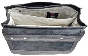 Daag Torba skórzana na ramię JAZZY PARTY 17 laptop 13" JAZZY PARTY 17 cz. - Torby na laptopy - miniaturka - grafika 2