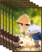 Ramki na zdjęcia - NA vidaXL Ramki zdjęcia 5 szt. ścienne lub stołowe 70x90 cm MDF 332237 - miniaturka - grafika 1