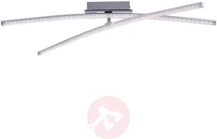 Leuchten Direkt Lampa sufitowa LED Simon, 2 ramiona chrom obrotowa - Lampy sufitowe - miniaturka - grafika 2