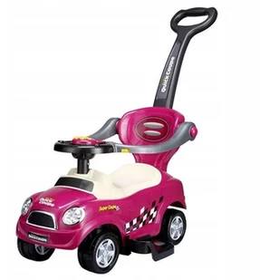 Multistore Multistore, jeździk 3 w 1, różowy - Jeździki dla dzieci - miniaturka - grafika 21