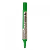 Markery permanentne - Pentel MAK214K Marker permanentny NLF60 z tłoczkiem zielony ścięty - miniaturka - grafika 1