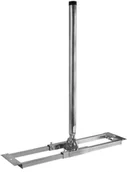 Uchwyty i mocowania do anten satelitarnych - Stojaki, maszty Uchwyt masztu do krokwi dachu 100cm z nasadą - miniaturka - grafika 1