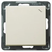 Wyłączniki światła i elektryczne - Ospel Sonata ecru łącznik schodowy ŁP-3R/m/27 ŁP-3R/m/27 - miniaturka - grafika 1