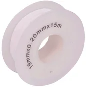 Akcesoria hydrauliczne - OBI Taśma uszczelniająca do połączeń gwintowanych teflonowa 15m x 19mm - miniaturka - grafika 1