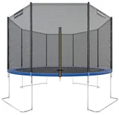 Trampoliny - Ultrasport Jumper trampolina ogrodowa, zestaw kompletny zawierający matę do skakania, siatkę bezpieczeństwa, wyściełane słupki do siatki i osłonę krawędzi, 366 cm 330700000007 - miniaturka - grafika 1