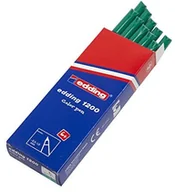Kredki, ołówki, pastele i pisaki - Edding e-1200, 10 flamastrów, okrągła końcówka, 0,5 do 1 MM, zielony 1200-004 - miniaturka - grafika 1