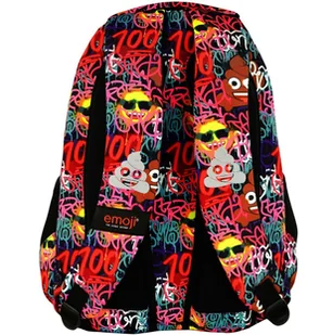 ST-MAJEWSKI Plecak 3-komorowy EMOJI - Artykuły biurowe - miniaturka - grafika 6