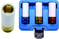 Zestawy narzędziowe - BGS 7200 zestaw udarowych kluczy nasadowych, 17-19-21 mm, 12,5 mm (1/2"), 3-częściowy, klucze z tuleją i wkładką ochronną, 1 sztuka - miniaturka - grafika 1