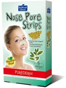 Maseczki do twarzy - Purederm plastry na nos oczyszczające pory Zielona Herbata, 6 szt. - miniaturka - grafika 1