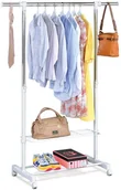 Inne meble do salonu - Stojak na sukienkę Danny, 84 x 165 cm, biały - miniaturka - grafika 1
