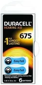 Baterie i akcesoria - Duracell BATERIA 1.4V DO APARATÓW SŁUCHOWYCH DA675 - miniaturka - grafika 1
