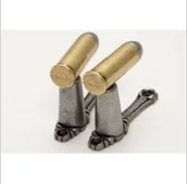 Repliki - akcesoria - ZESTAW WIESZAKÓW W FORMIE AMUNICJI TELESKOPOWYCH 35 - miniaturka - grafika 1