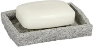 Mydelniczki i dozowniki mydła - Wenko Mydelniczka szara, 9x14 cm - miniaturka - grafika 1