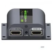 Inne akcesoria audio-wideo - Techly Extender HDMI Techly po skrętce Cat. 6/6a/7, do 60m, Full HD z IR, czarny IDATA EX-HL21D 020706 - miniaturka - grafika 1