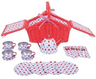 Bigjigs Toys Kosz piknikowy Julia BJ630 - Zabawki AGD - miniaturka - grafika 2