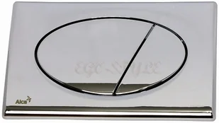 Alcaplast Przycisk spłuczki Wc chrom M71 Delfin - Przyciski spłukujące - miniaturka - grafika 2