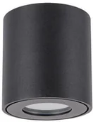 Lampy ogrodowe - Ideus Ogrodowa LAMPA sufitowa ZORBA DWL 03955 zewnętrzna OPRAWA outdoor tuba metalowa IP54 czarna __code-67762 - miniaturka - grafika 1