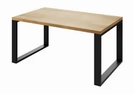 Ławy i stoliki kawowe - S&w Design Stolik kawowy 100x60 Industrial Loft DĄB SK271006048D - miniaturka - grafika 1