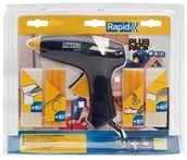 Pistolety do klejenia - Rapid eg212 pistolet do klejenia na gorąco o średnicy 12 MM z 4 rodzajów klej termotopliwy 24 sztuki, niebieskie, 5000530 - miniaturka - grafika 1
