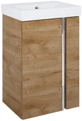 Szafki łazienkowe - SENSEA Zestaw szafka z umywalką Arris 44 Sensea - miniaturka - grafika 1