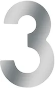 Numery na dom - Metafranc Mistrz numer domu stal szlachetna  design 3D  dobra czytelność  indywidualne możliwości kombinacji z opisem  drzwi wejściowe  ściana domu brama ogrodowa - miniaturka - grafika 1