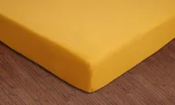 Prześcieradła - Darymex Prześcieradło z Jersey żółte 90/100x200 cm 5907761004825 - miniaturka - grafika 1