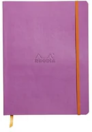 Pozostałe akcesoria dla plastyków - Rhodia 117561 °C Notatka zeszyt rhodi arama z miękką okładką, DOT Grid, 80 arkuszy papieru, 90 G elfenbeines, 190 X 250 MM, można dodać, kieszeń wewnętrzna, lila 117561C - miniaturka - grafika 1