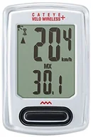 Liczniki rowerowe - Cateye komputer koło Velo Wireless + biały CC-vt235 W CA240VLP2358 - miniaturka - grafika 1