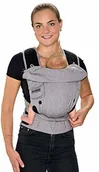 Nosidełka dla dzieci - HOPPEDIZ Hoppediz Bondolino Plus komfortowy nosidełko dziecięce Regular, noszenie na brzuchu i plecach, łącznie z instrukcją wiązania - miniaturka - grafika 1