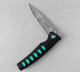 Mcusta Zanmai Katana VG-10 Black/Green 8,5 cm MC-0044C - Noże - miniaturka - grafika 6