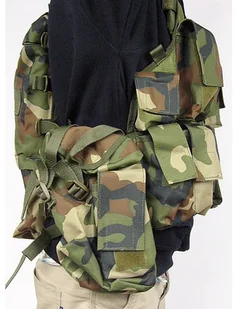 MFH Kamizelka taktyczna czarna 082-025 - Survival - akcesoria - miniaturka - grafika 3