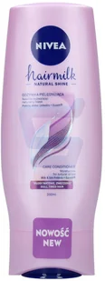 Nivea Mleczna odżywka wyzwalająca blask Hairmilk -Natural Shine 400ML - Odżywki do włosów - miniaturka - grafika 2
