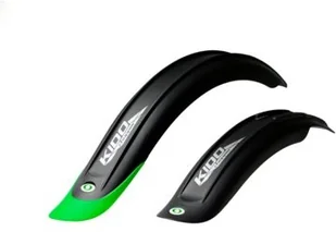 SIMPLA Błotniki rowerowe Kido 20 Short Czarno-żółty KIDO 20 SHORT CZARNY - Błotniki rowerowe - miniaturka - grafika 3