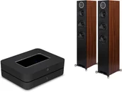Zestawy stereo - Bluesound POWERNODE czarny + Debut Reference F5 czarny - miniaturka - grafika 1
