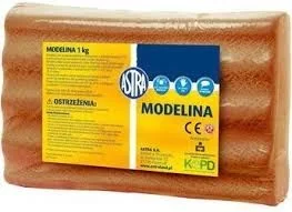 Astra POLSKA Modelina luzem 1kg ceglasta - Masy plastyczne - miniaturka - grafika 2