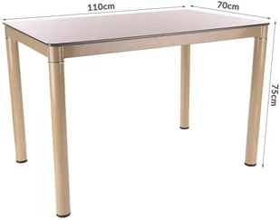 Signal Stół Paradiso krem (SG-01184) - Stoły - miniaturka - grafika 2