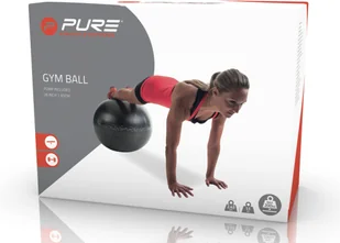 ACM Products Pure2Improve Piłka gimnastyczna, czarna, P2I200070 - Piłki do ćwiczeń - miniaturka - grafika 3